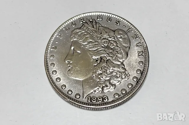 Несертифицирана! Монета 1893 "S", 1$ Morgan Dollar /Морган долар/