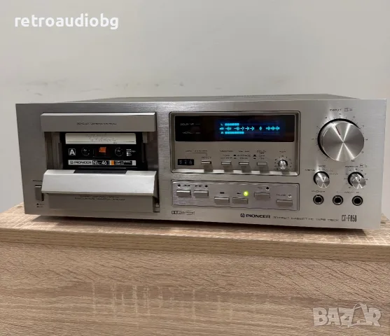 🔈Колекционерски ретро триглав дек Pioneer CT-F850 от синята серия - профилактиран🔈