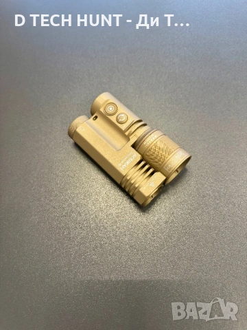 Мощен фенер Acebeam M1 Terminator | LEP + LED | Zoom | Далекобоен 1600м, снимка 3 - Къмпинг осветление - 54195075