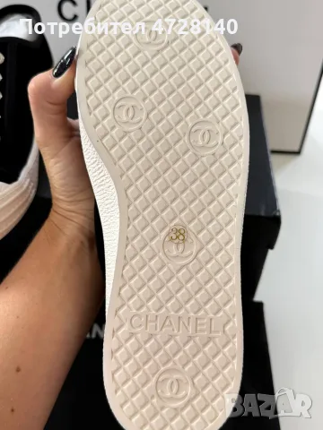 Дамски маратонки Chanel размер 38, снимка 5 - Маратонки - 55604834