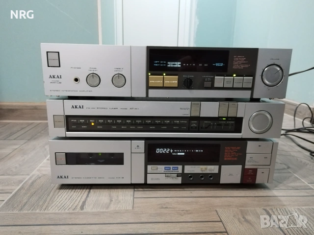 Akai аудио система - Тунер-Дек-Усилвател, снимка 4 - Аудиосистеми - 54370203