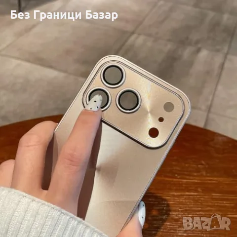 Нов Магнитен калъф за iPhone 17 Pro MagSafe с протектор за камера розов Айфон кейс, снимка 6 - Калъфи, кейсове - 55421523