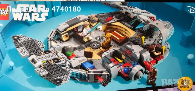 LEGO Star Wars 75426 - Millennium Falcon, 885 части, Smart Play, НОВО, снимка 13 - Конструктори - 54905373