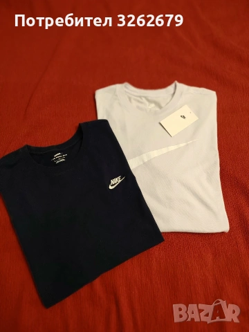 Nike лот два броя оригинални тениски размер xl общо 30€