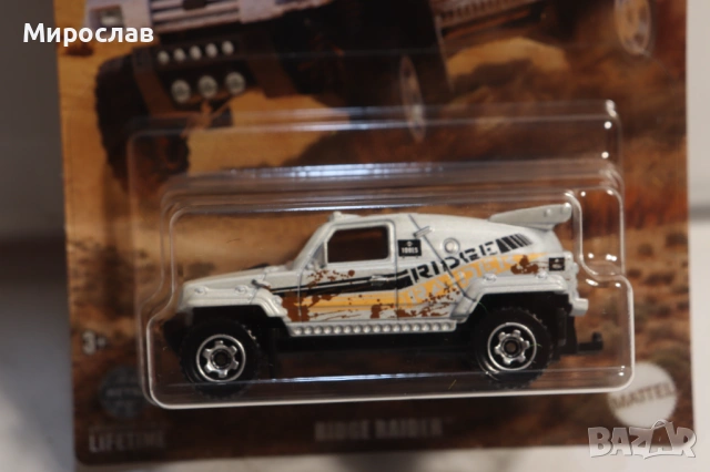 MATCHBOX RIDGE RAIDER ПАРИЖ ДАКАР РАЛИ МОДЕЛ КОЛИЧКА, снимка 3 - Колекции - 54601356