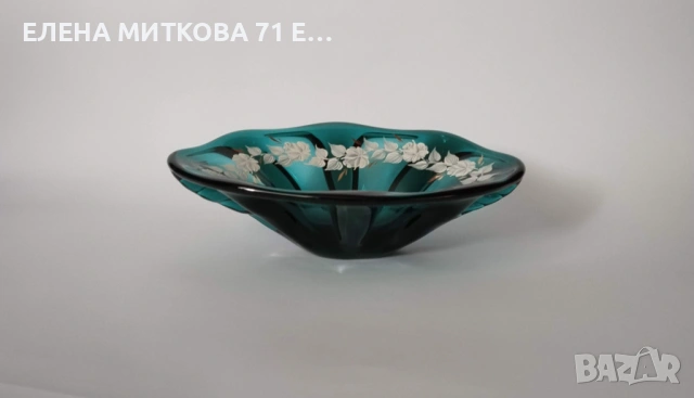 Масивна фруктиера от художествено стъкло, снимка 13 - Аксесоари за кухня - 54610730