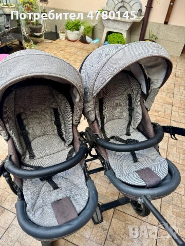 Детска количка за близнаци и сполчета, снимка 5 - Стоки за близнаци - 54004996
