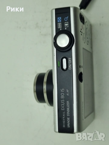 Canon Digital IXUS 80 IS 8.0MP Camera,3X Optical Zoom, снимка 10 - Фотоапарати - 54693935