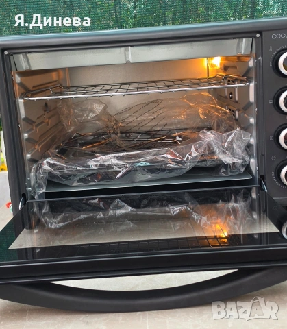 Малка фурна Cecotec 2200w, снимка 2 - Печки, фурни - 55063634