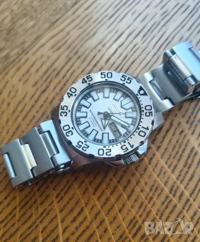 Рядък Seiko 5 Sports automatic "Baby Monster" SNZF45, отличен, бартер, снимка 6 - Мъжки - 55674934