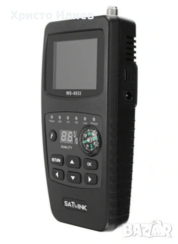 Цифров уред за настройка на сателитни антени SATLINK WS - 6933, снимка 3 - Друга електроника - 53984680