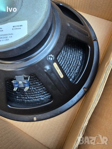  15 инча Говорители JBL M115 8A Profesional, снимка 3 - Тонколони - 55159879