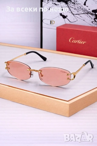 Cartier Слънчеви Очила С UV Защита С Подарък🎁Калъф И Кутия - Различни Цветове Код SK1161, снимка 7 - Слънчеви и диоптрични очила - 53968801