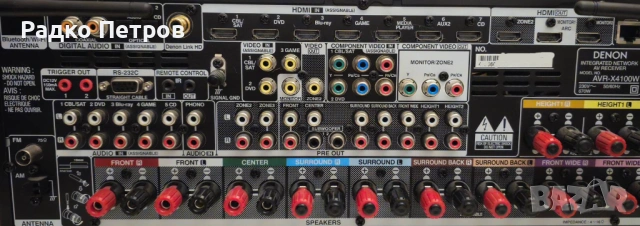 Denon AVR-X4100W / High-End 7.2 channel AV receiver , снимка 2 - Ресийвъри, усилватели, смесителни пултове - 54612350