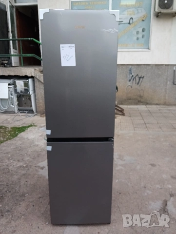 Чисто нов иноксов комбиниран хладилник с фризер Gorenje No Frost A+++ 2 години гаранция!