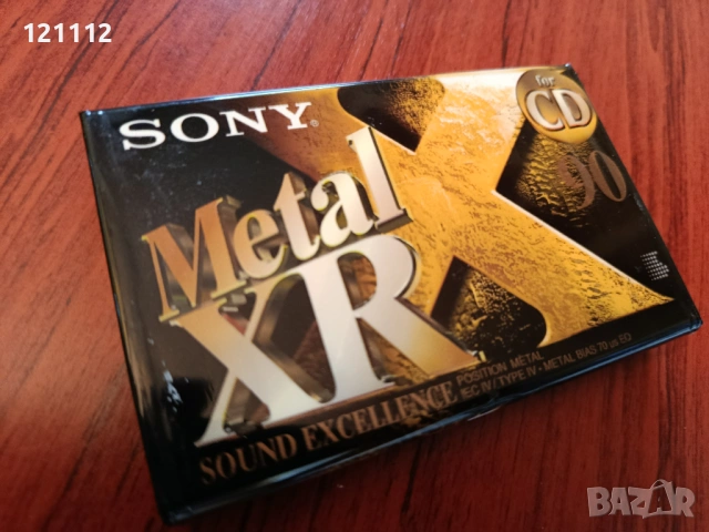 Аудио касета Sony Metal XR60.