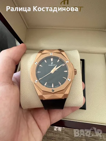Нов часовник Hublot, снимка 2 - Мъжки - 55437427
