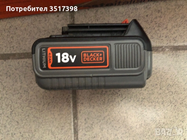 Hова духалка BLACK DECKER 18V, снимка 5 - Градинска техника - 55093695