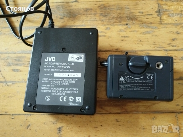 Зарядни,за камери JVC, снимка 2 - Батерии, зарядни - 54640256