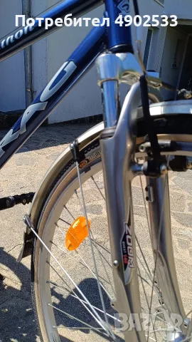Продавам градски велосипед Drag Marathon, автомат Altus Shimano 6 скорости, предни телескопи, снимка 6 - Велосипеди - 55472043