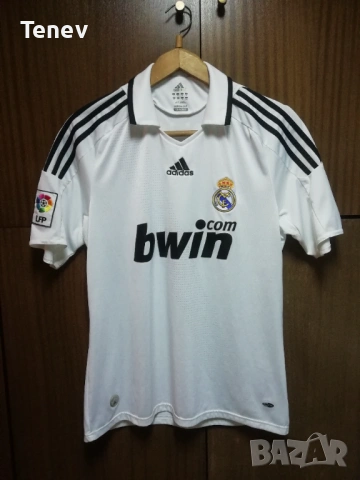 Real Madrid Guti Haz Adidas 2008-2009 оригинална тениска фланелка Реал Мадрид Гути екип, снимка 2 - Тениски - 39712253