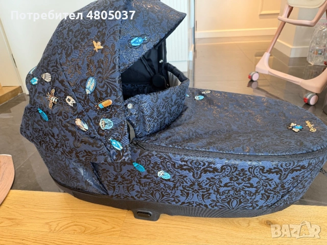 Кош за новородено Cybex Priam/e-Priam Lux Carry Cot – Jewels of Nature