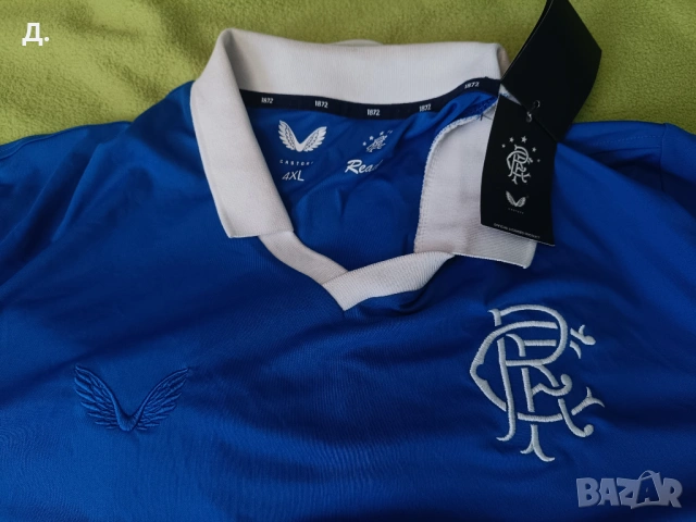 С ЕТИКЕТ! Rangers FC by Castore футболна фланелка