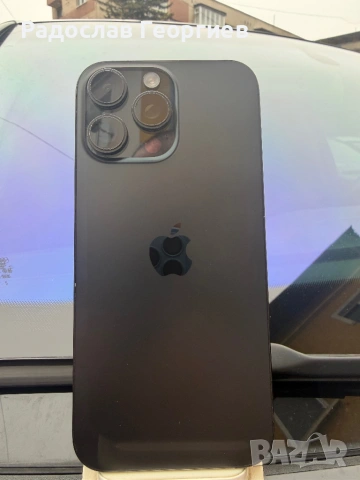 !!! ТОП СЪСТОЯНИЕ !!! iPhone 16 Pro Max 256GB Black, снимка 3 - Apple iPhone - 54078325