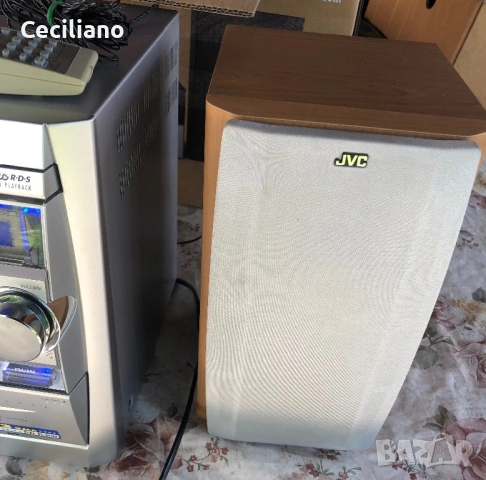 JVC UX-J50 Micro Component System в почти ново състояние. , снимка 4 - Аудиосистеми - 54490958