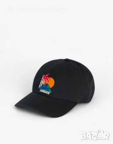 ADIDAS x Farm Rio Baseball Hat Black Черна Бейзболна Шапка С Козирка Код P2906