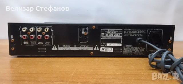 🎛️🔥 PIONEER GR-X540 – ЛЕГЕНДАРЕН VINTAGE STEREO GRAPHIC EQUALIZER 🔥🎛️, снимка 5 - Ресийвъри, усилватели, смесителни пултове - 54803530