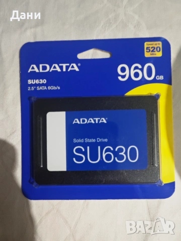SSD 1TB Adata su630 Нов!, снимка 2 - Твърди дискове - 54572374