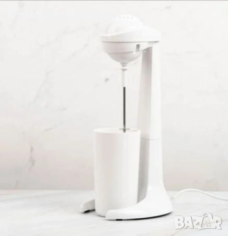 Миксер за фрапе, 100W, 450мл.мерителна чаша, Черен, бял, снимка 9 - Миксери - 54055296