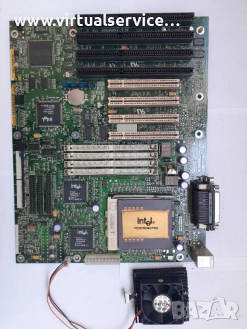 Ретро дъно Intel VS440FX Pentium Pro + CPU Pentium Pro 200MHz