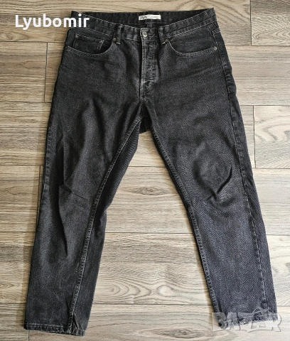 мъжки дънки Zara черни