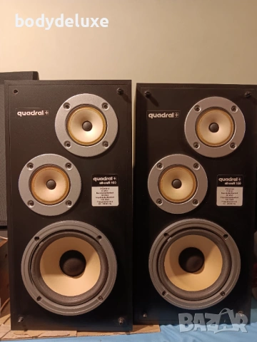 QUADRAL ALL-CRAFT 100 трилентови тонколони, снимка 2 - Тонколони - 54147507