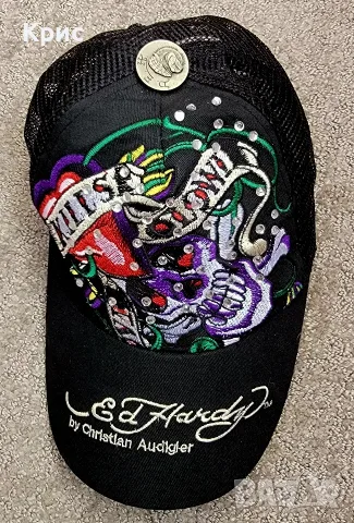 ED HARDY by Christian Audigier oригинални летни шапки, снимка 4 - Шапки - 55395006