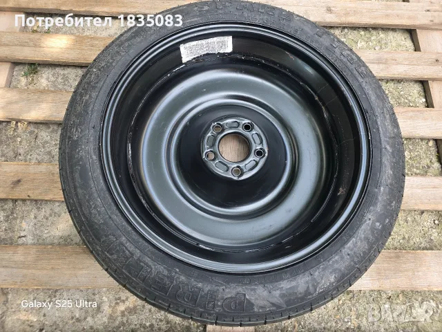 Резервна гума/патерица 18ка 5х108 Ford, Volvo, Jaguar, снимка 2 - Гуми и джанти - 55427898