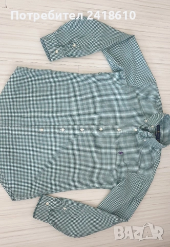 POLO Ralph Lauren Cotton Custom Fit Mens Size S ОРИГИНАЛ НОВО! Мъжка Риза!, снимка 10 - Ризи - 54465114