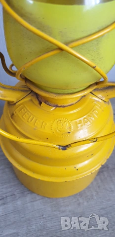 Фенер Feuerhand Storm 276 Baby Special жълт, снимка 6 - Антикварни и старинни предмети - 54326055