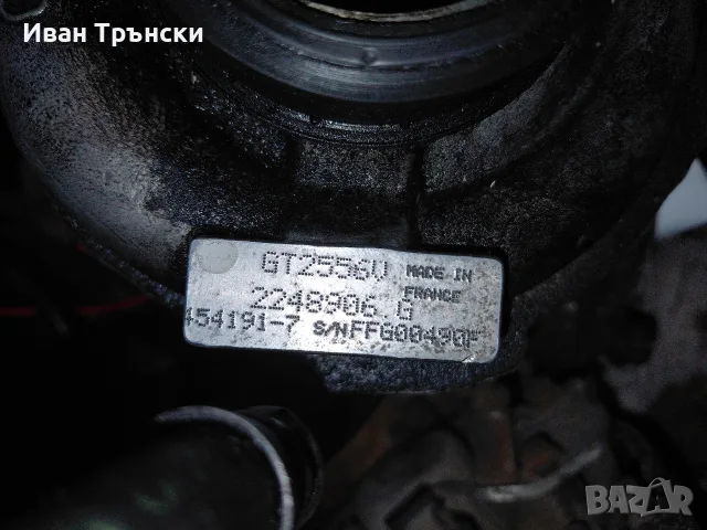 Оригинално Турбо Garrett GT2556V с клапан и лапа за BMW E39 / E38 3.0d (M57), снимка 5 - Части - 55327639