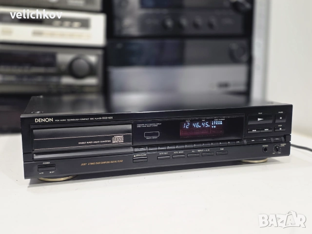 🇯🇵 МУЗИКАЛНА ПРЕЦИЗНОСТ! CD Player Denon DCD-620 – Истински Стерео Класик! 🔥🇯🇵🚀