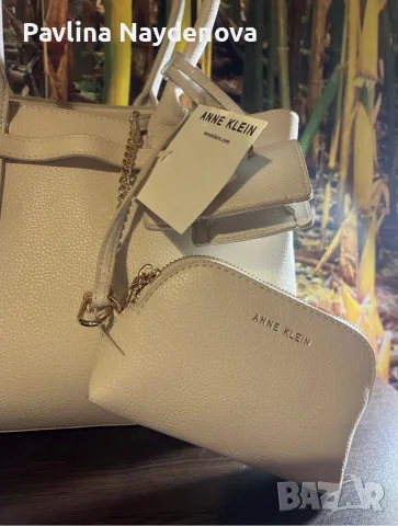 Луксозна дамска чанта Anne Klein, снимка 5 - Чанти - 55335438