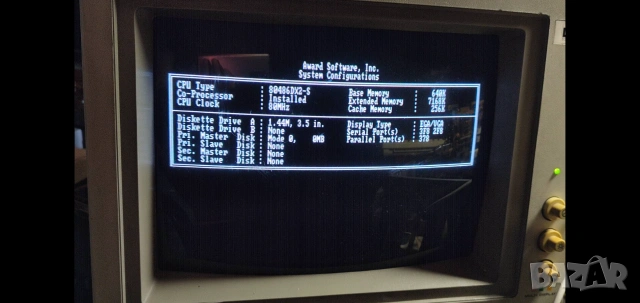 Ретро EGA / CGA CRT Монитор TUM за Правец 16 и ретро компютри, снимка 6 - Монитори - 55134816