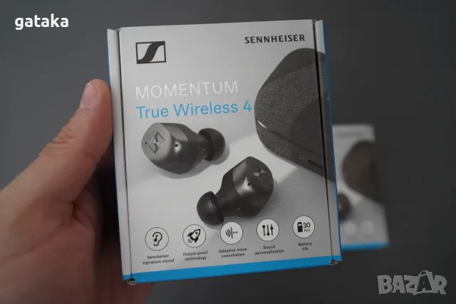 Sennheiser Momentum True Wireless 4 – нови и запечатани, снимка 3 - Bluetooth слушалки - 55509122