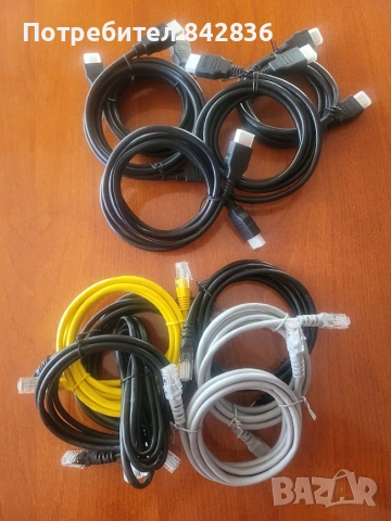 Продавам HDMI кабели и LAN кабели, снимка 2 - Кабели и адаптери - 55289246