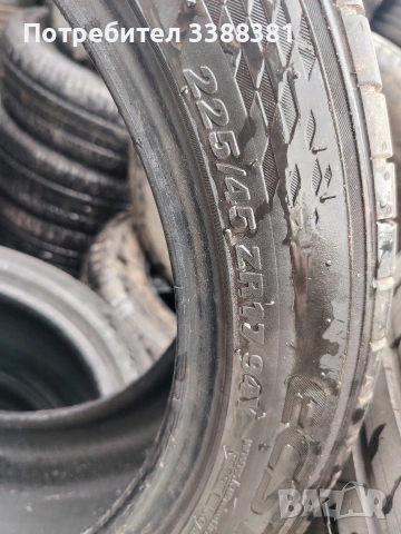 225/45/17 4 броя, снимка 2 - Гуми и джанти - 53957969