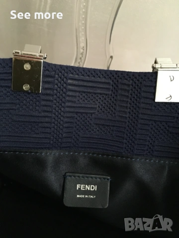 FENDI Sunshine shopper bag, снимка 10 - Чанти - 54003786