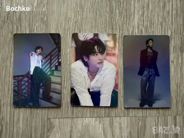 Kpop BTS Jungkook колекция картички 9 броя, снимка 2 - Други - 55616030
