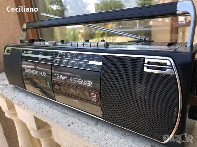 радиокасетофон Sharp WQ-267Z, снимка 10 - Радиокасетофони, транзистори - 55470965